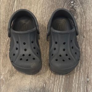 Kids Black Slip-On Clog - Lightweight Comfort